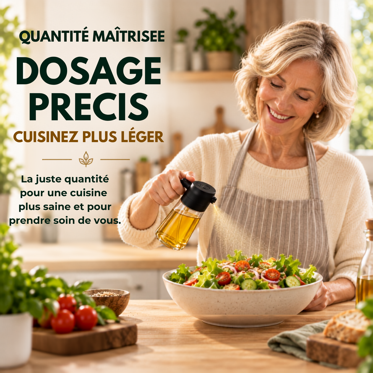 Distributeur huile de cuisine