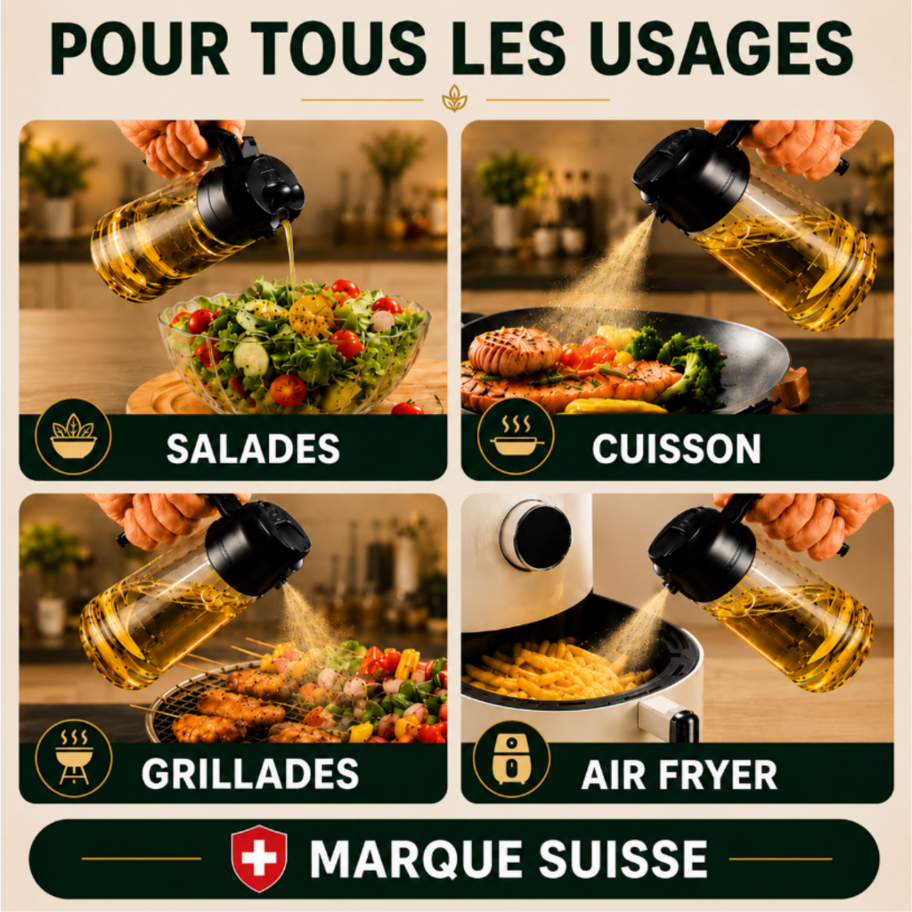 Distributeur huile de cuisine