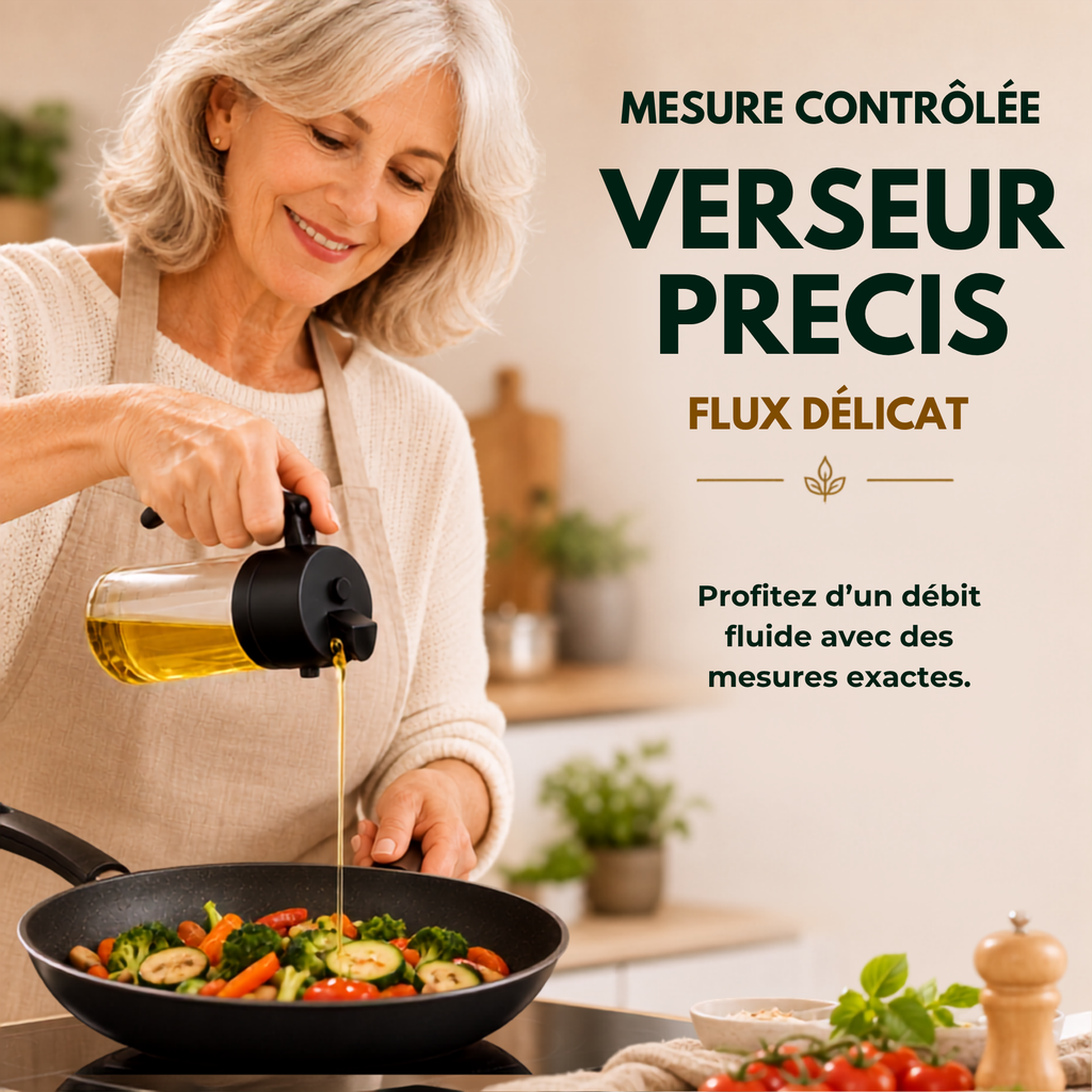 Distributeur huile de cuisine